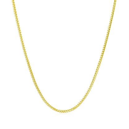 14k Yellow Gold Franco Chain (1.20 mm)