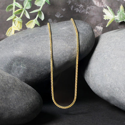 14k Yellow Gold Franco Chain (1.20 mm)