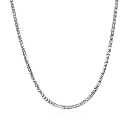 14k white Gold Franco Chain (1.60 mm)