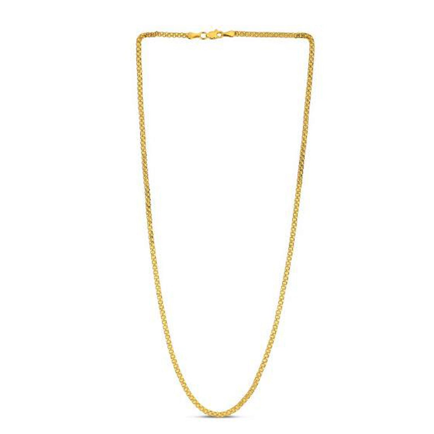 14k Yellow Gold Bismark Chain (2.50 mm)