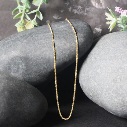 14k Yellow Gold Lumina Pendant Chain (0.90 mm)