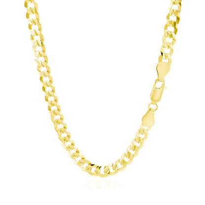 10k Yellow Gold Curb Chain (5.70 mm)