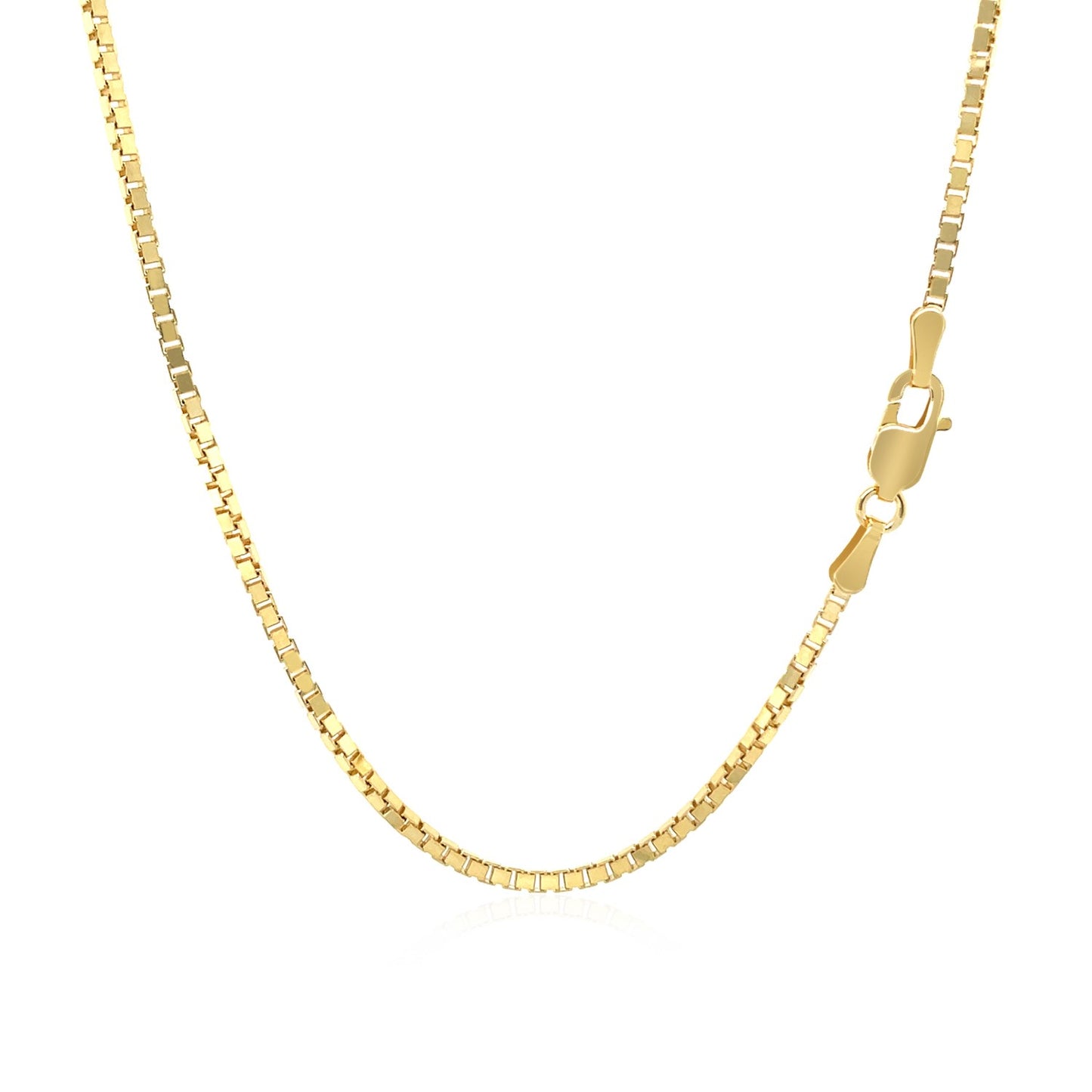 14k Yellow Gold Classic Box Chain (1.4 mm)