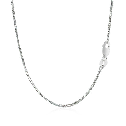 14k White Gold Franco Chain (0.90 mm)