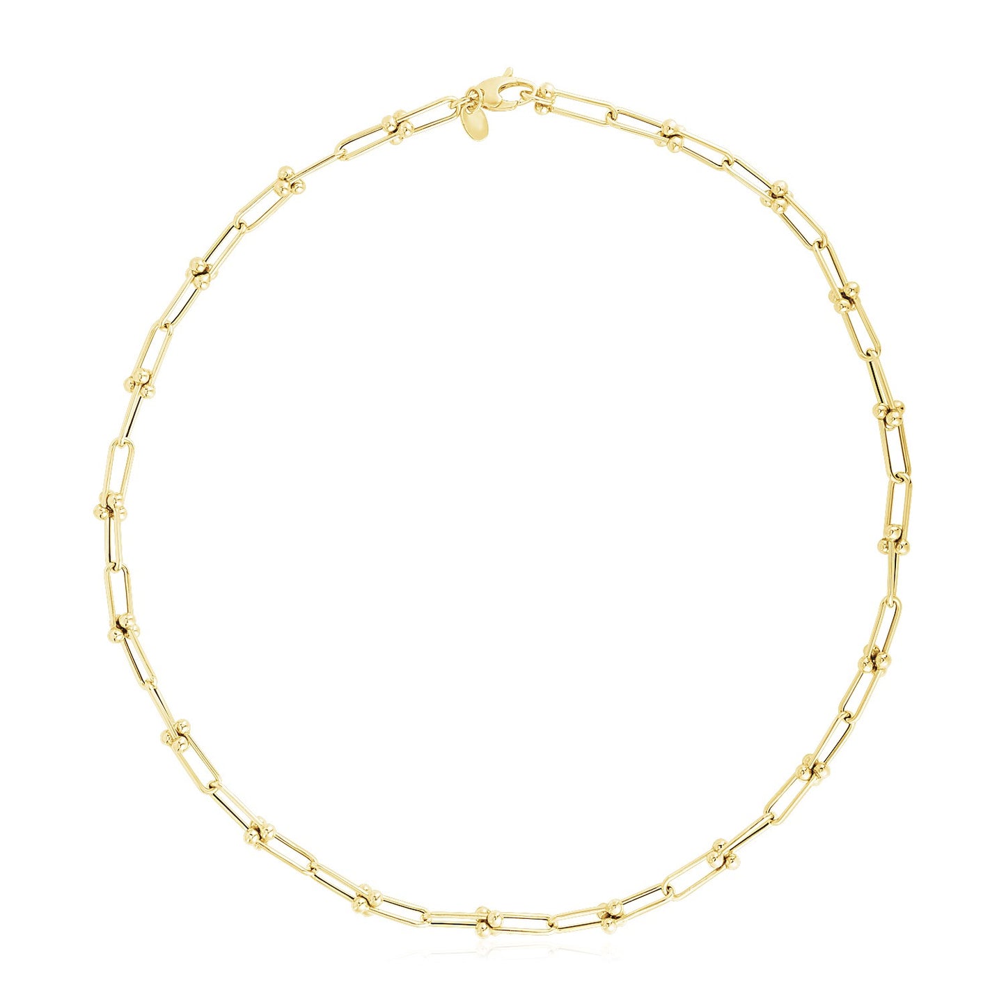 14k Yellow Gold High Polish Jax Link Chain (5.90 mm)