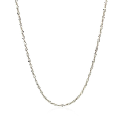 Sterling Silver 1.5mm Adjustable Sparkle Chain (1.50 mm)