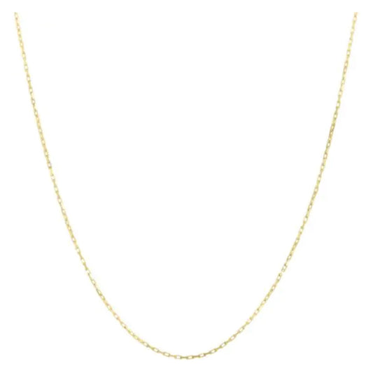 14k Yellow Gold French Cable Chain (1.3 mm)